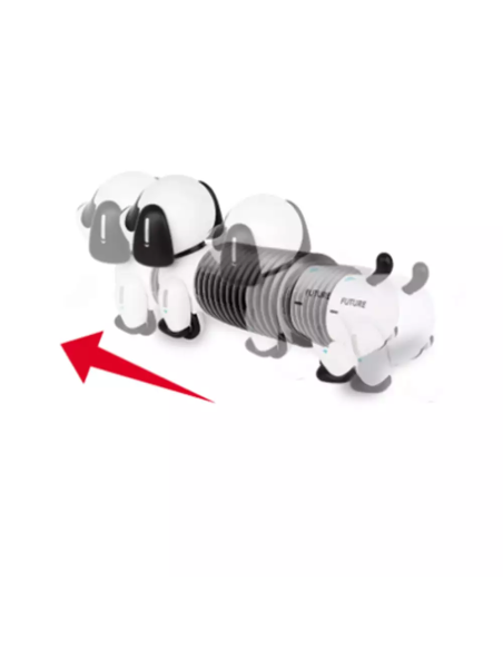 Perro Salchicha RC Interactivo con Música y Movimiento