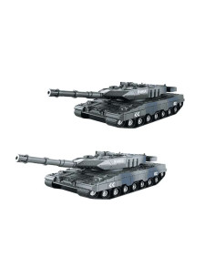 Tanque Leopard con luces, sonidos y movimiento por...