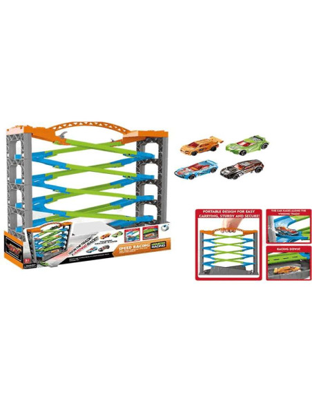 Garage Rampas Motor Planet con Asa