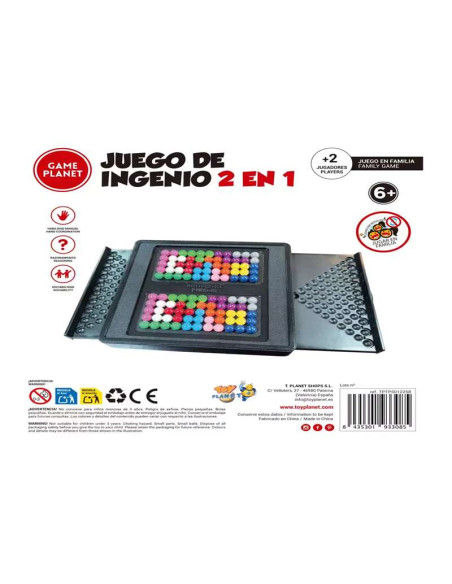 Juego de Ingenio 2 en 1 – Desafío para 2 jugadores