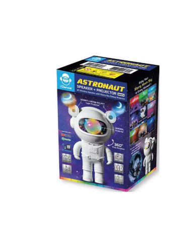 Proyector Astronauta iDance – Luz galáctica y...