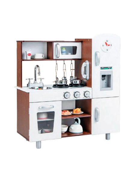 Cocina de Madera Role Planet Super Chef con accesorios (3+)