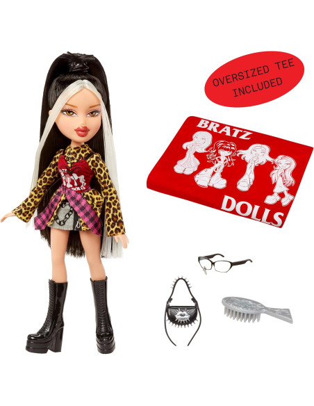 Bratz Stylin’ Jade – Muñeca con camiseta XL personalizable