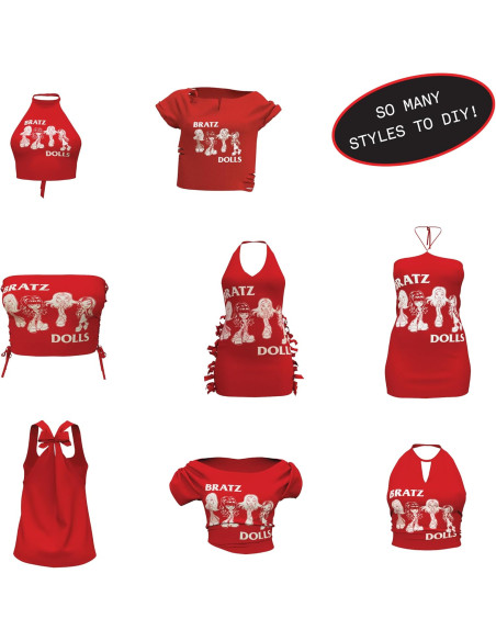 Bratz Stylin’ Jade – Muñeca con camiseta XL personalizable