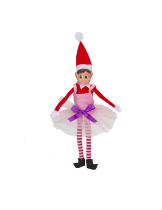 Elfo Traje Disfraz De Bailarina Rosa o Morado 2