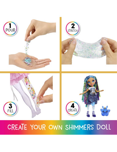 RAINBOW HIGH Rainbow Shimmers con Slime -...