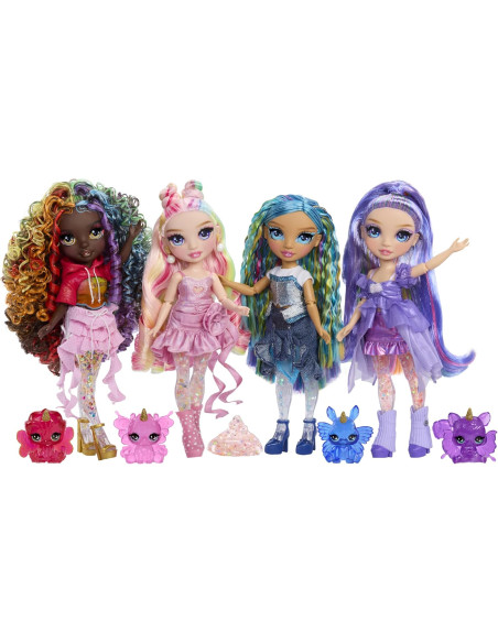 RAINBOW HIGH Rainbow Shimmers con Slime - Violeta, Púrpura