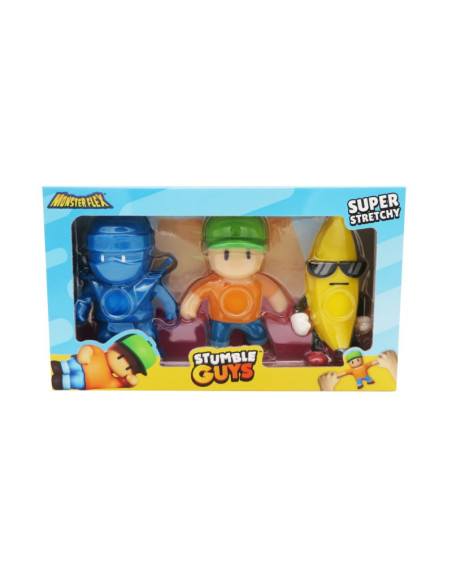MONSTERFLEX STUMBLE GUYS PACK DE 3