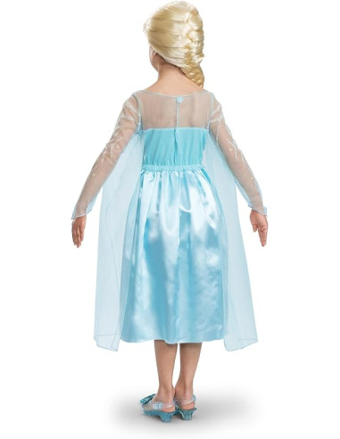 Disfraz Elsa Oficial Disney - talla 5 a 6