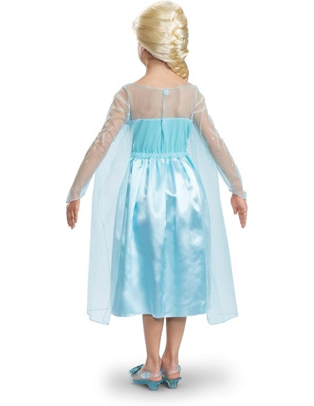 Disfraz Elsa Oficial Disney - talla 5 a 6