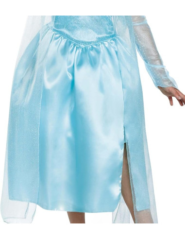 Disfraz Elsa Oficial Disney - talla 5 a 6