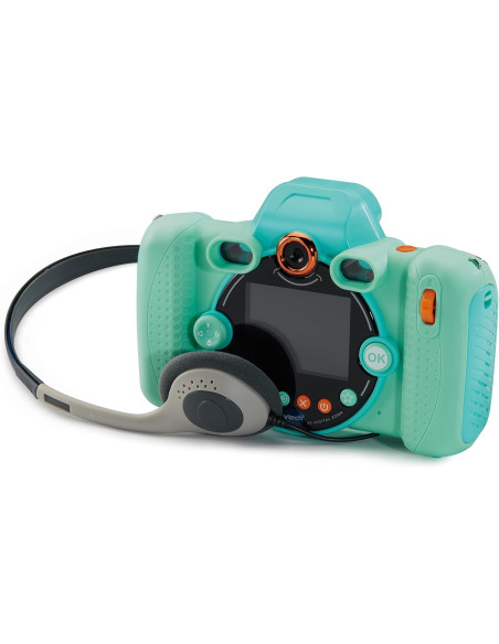 VTech - Kidizoom Duo FX Aquamarina, Cámara de Fotos Infantil