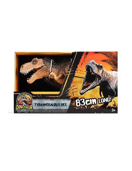 Tyrannosaurus Rex 83 cm – Dinosaurio gigante con sonido y luces
