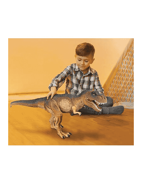Tyrannosaurus Rex 83 cm – Dinosaurio gigante con sonido y luces