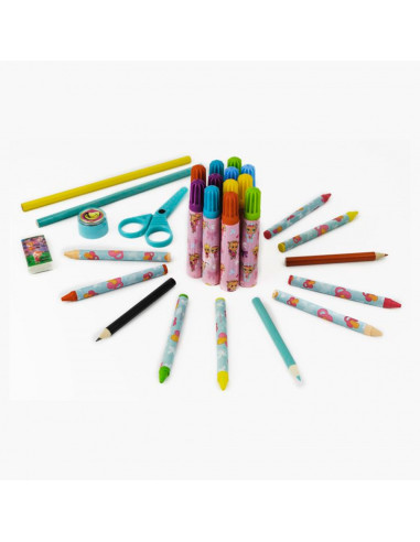 Maletin Artistico 50 piezas Bebes Llorones