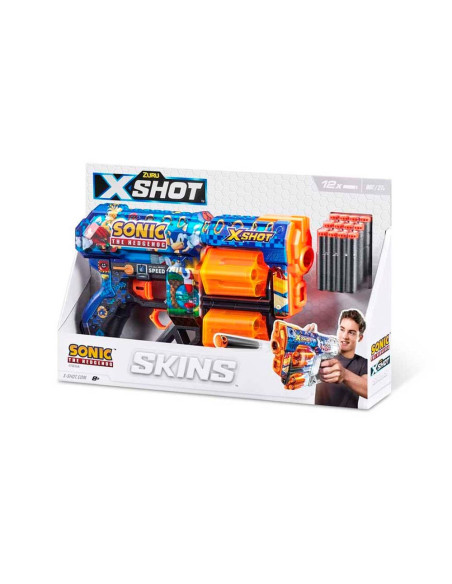 Pack de 12 dardos X-Shot Skins Dread Sonic