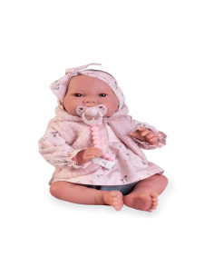 Mi Primer Reborn Alejandra pijama con antifaz 2