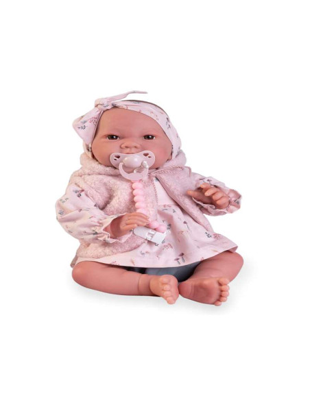 Mi Primer Reborn Alejandra pijama con antifaz