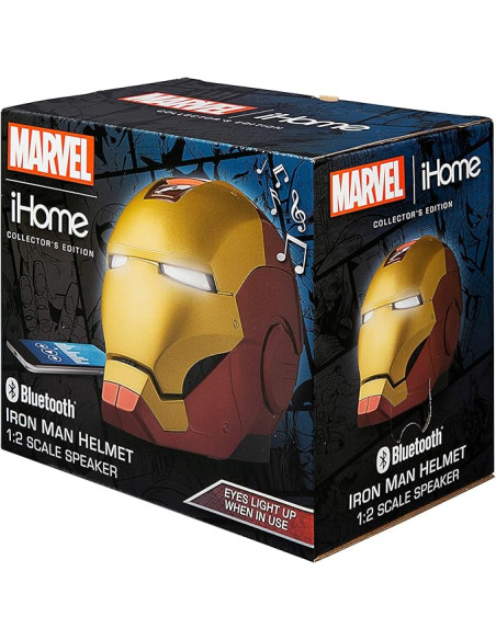 Altavoz bluetooth marvel iron man
