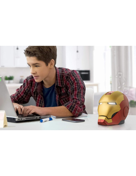 Altavoz bluetooth marvel iron man