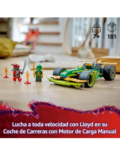 LEGO Ninjago Coche de Carreras con Motor de Carga Manual... 2