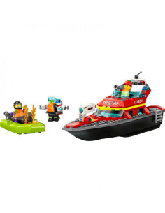 LEGO City Lancha de Rescate de Bomberos - 60373 2