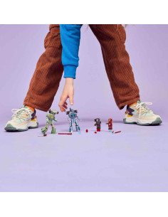 LEGO | Marvel Iron Man y Máquina de Guerra vs. Drones de...