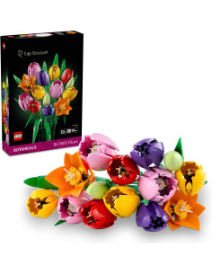 LEGO Botanicals Ramo de Tulipanes - Kit de Maquetas para...