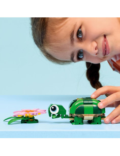 LEGO Creator 3en1 Tortuga Flor de Nenúfar - Figuras de... 2