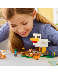 LEGO Minecraft La Granja de Gallinas - Minifiguras del... 2