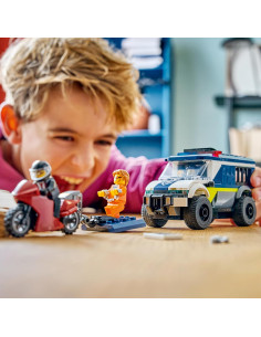 LEGO City Furgoneta de Transporte Penitenciario de... 2