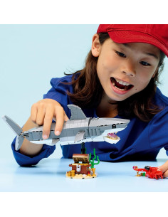 LEGO Creator 3en1 Feroz Tiburón con Cofre del Tesoro de... 2