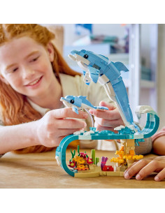 LEGO 3en1 Creator Animales Marinos: Hermosos Delfines -... 2