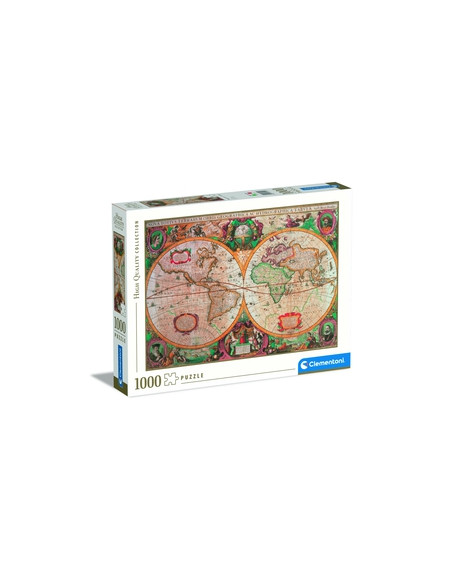 Puzzle 1000pzs Mapa Antiguo