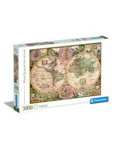 Clementoni, Puzzle Mapa Antiguo 3000pzs