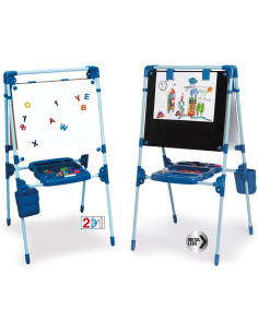 Pizarra Infantil 2 en 1: Magnética y de Tiza