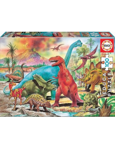 Puzzle Dinosaurios 100 piezas