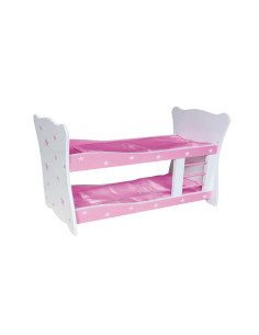 Pequelitera blanca y rosa