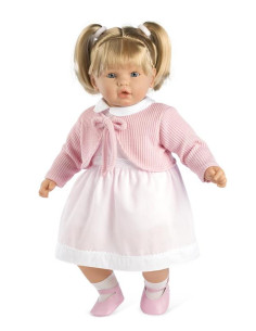 Muñeca Elegance Leonor 62 cm Rosa con Risas