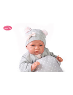 Recién Nacida con cojín y chaqueta 2