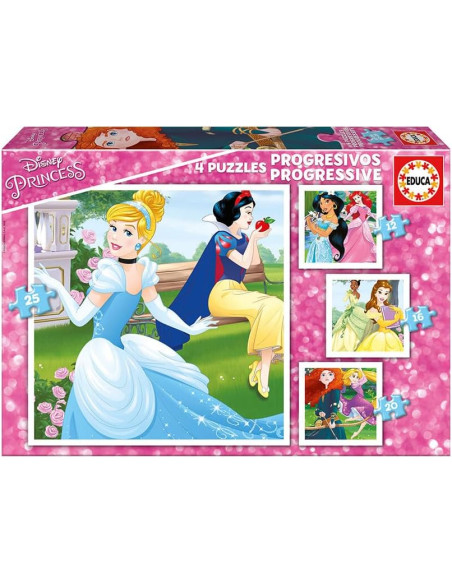 Puzzles progresivos Princesas Disney