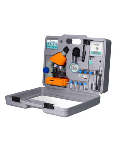Set Microscopio Con Maleta Bresser