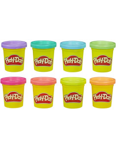 Play Doh Pack de 8 Botes de Plastilina Diferentes Modelos 2