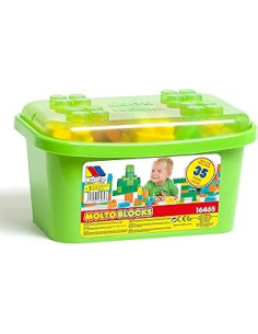 Molto Cubeta Bloques 35 Piezas 2