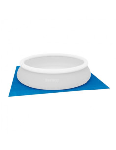 Protector De Suelo De Piscina Cuadrado De Lona De...