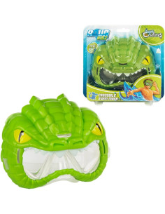 Mascara para natación Aqua Kidz con diseño de cocodrilo 2