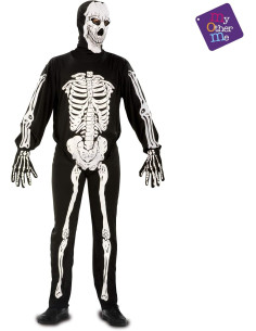 Disfraz esqueleto adulto