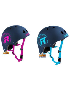 Casco de Patinaje Modelo Ryder, Rosa y Azul