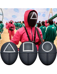 Máscara del Juego de Calamar. Máscara de Personajes:...