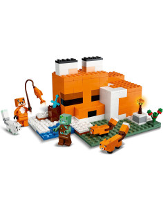LEGO Minecraft 21178 El Refugio Zorro 2